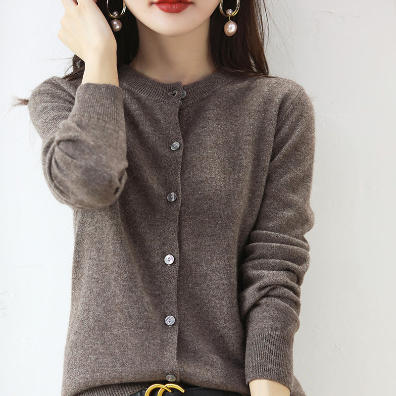 Women's Short Knit Cardigan Sweater