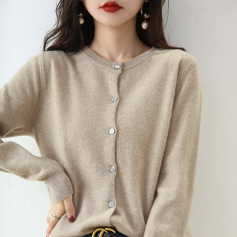 Women's Short Knit Cardigan Sweater