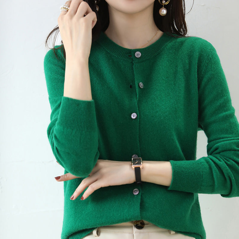 Women's Short Knit Cardigan Sweater