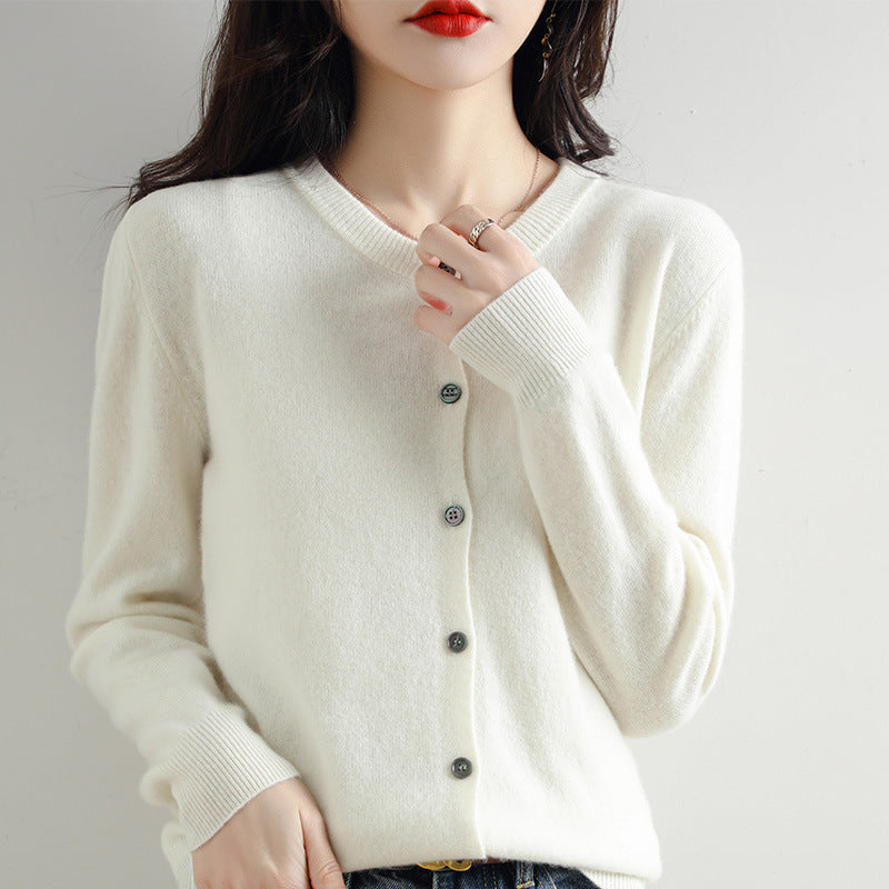 Women's Short Knit Cardigan Sweater