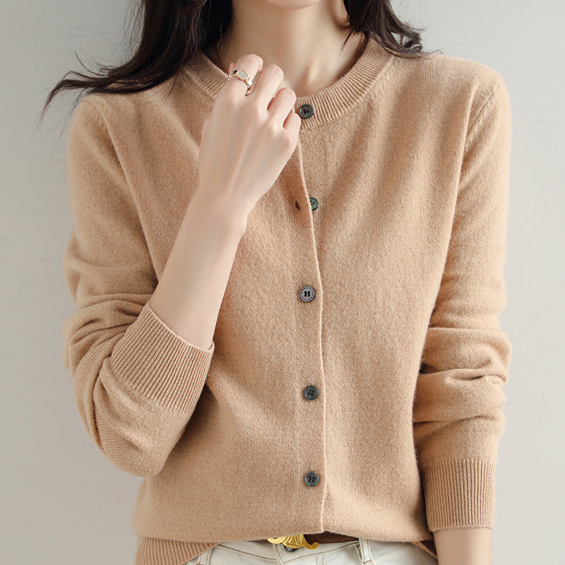 Women's Short Knit Cardigan Sweater