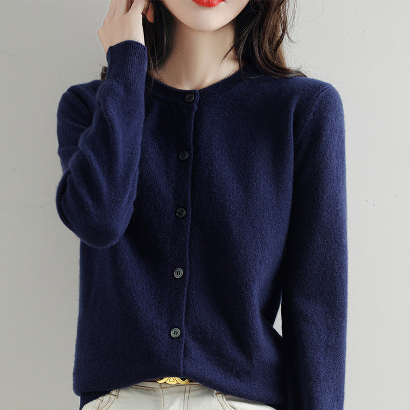 Women's Short Knit Cardigan Sweater