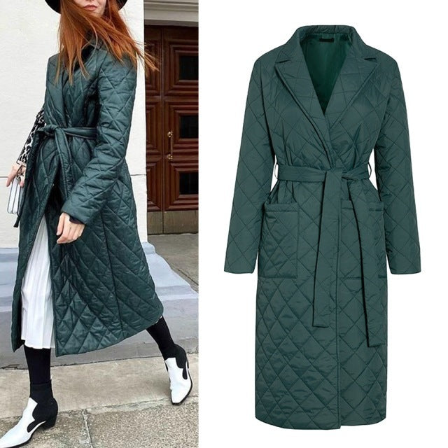 Women's Long Winter Streetwear Jacket