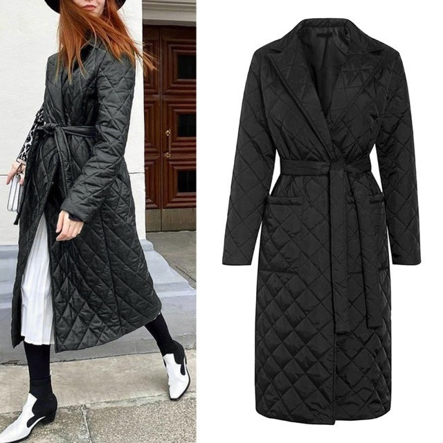 Women's Long Winter Streetwear Jacket