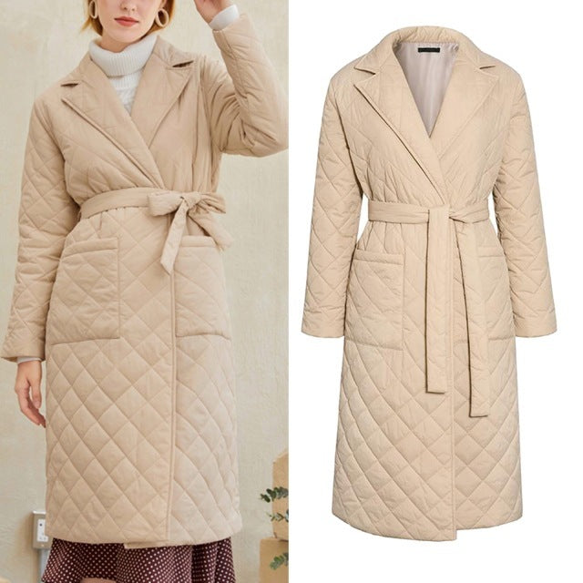 Women's Long Winter Streetwear Jacket