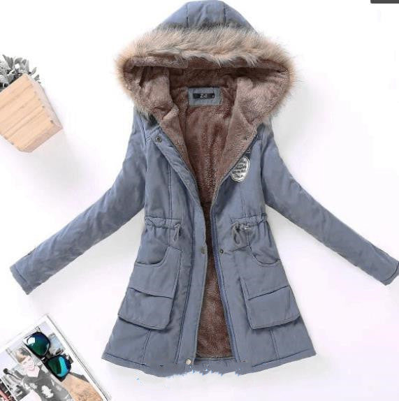 Women's Hooded Winter Jacket, Fashion Warm Coat